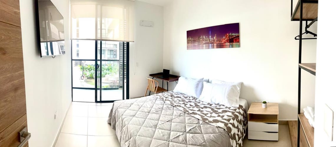 Apartamento de 1 alcoba en venta en Pozos Colorados, Santa Marta, 45 m² · foto 3 de 10