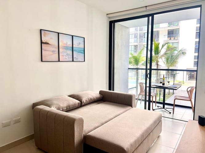 Apartamento de 1 alcoba en venta en Pozos Colorados, Santa Marta, 45 m² · foto 9 de 10