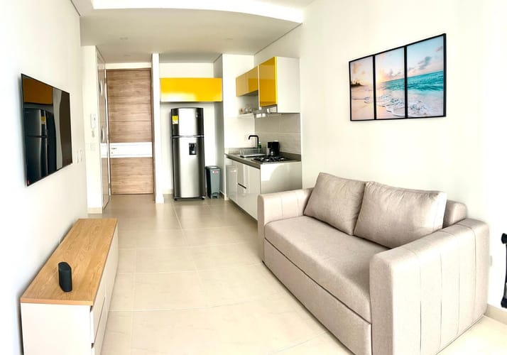 Apartamento de 1 alcoba en venta en Pozos Colorados, Santa Marta, 45 m² · foto 10 de 10