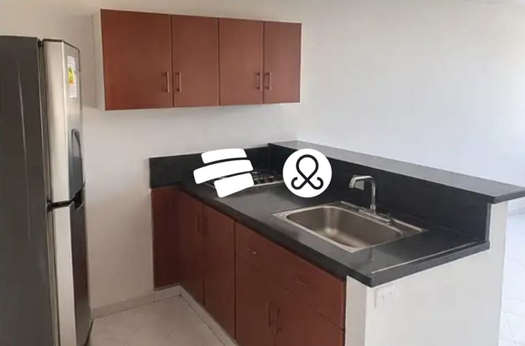 Apartamento de 2 alcobas en venta en Colon, Medellín, 48 m² · foto 2 de 19