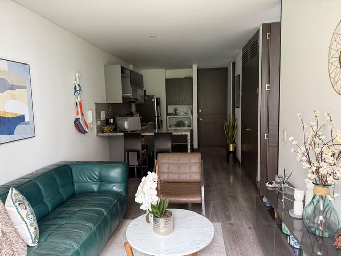 Apartamento de 1 alcoba en arriendo en Chapinero, Bogotá, 50 m² · foto 4 de 10