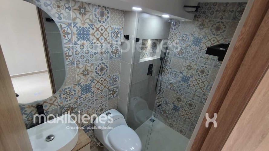 Apartamento de 2 alcobas en arriendo en Bucaros, Bello, 50 m² · foto 14 de 16