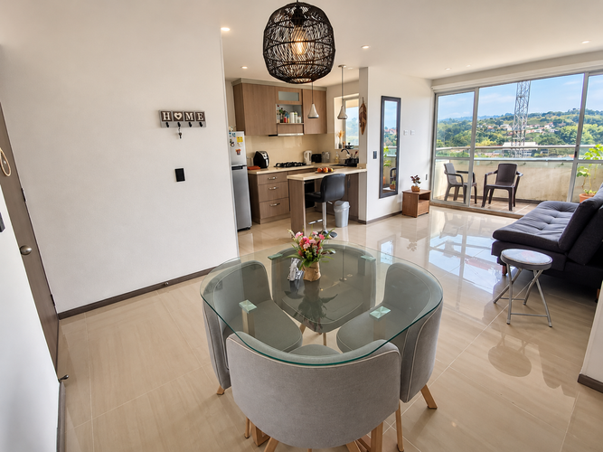 Apartamento de 3 alcobas en venta en Alamos, Pereira, 66 m² · foto 2 de 5