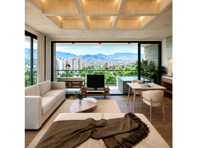 Apartamento de 2 alcobas en venta en Oviedo, Medellín, 102 m² · foto 6 de 14