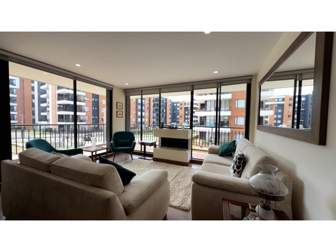 Apartamento de 3 alcobas en arriendo en Los Zipas, Cajicá, 123 m² · foto 5 de 21