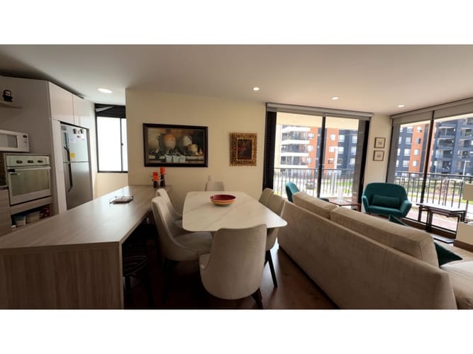 Apartamento de 3 alcobas en arriendo en Los Zipas, Cajicá, 123 m² · foto 6 de 21