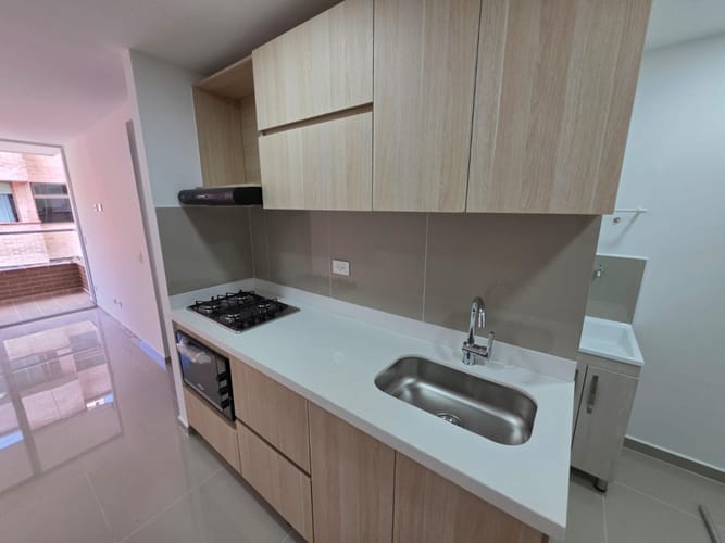 Apartamento de 3 alcobas en arriendo en Santa Marta, Sabaneta, 70 m² · foto 3 de 9