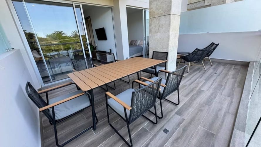 Apartamento de 1 alcoba en arriendo en La Boquilla, Cartagena, 48 m² · foto 9 de 13