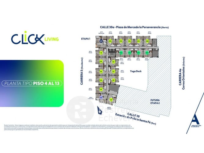 Apartaestudio en venta en La Macarena, Bogotá, 36 m² · foto 6 de 7
