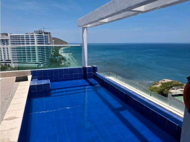 Apartamento de 1 alcoba en venta en Rodadero Sur, Santa Marta, 46 m² · foto 2 de 22
