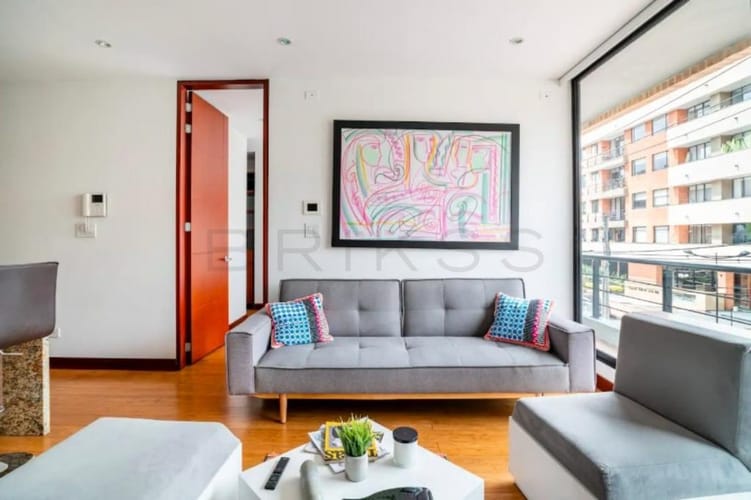 Apartamento de 1 alcoba en venta en San Patricio, Bogotá, 50 m² · foto 3 de 14