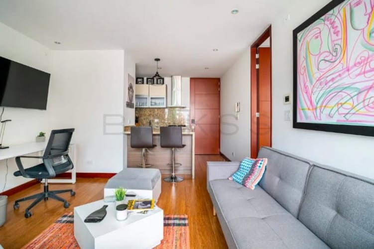 Apartamento de 1 alcoba en venta en San Patricio, Bogotá, 50 m² · foto 4 de 14