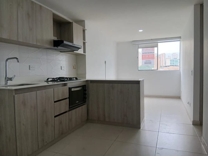 Apartamento de 2 alcobas en arriendo en San Diego, Medellín, 43 m² · foto 4 de 10