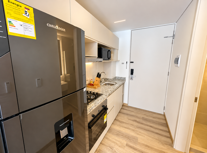 Apartamento de 1 alcoba en venta en Aeropuerto, Santa Marta, 40 m² · foto 3 de 13