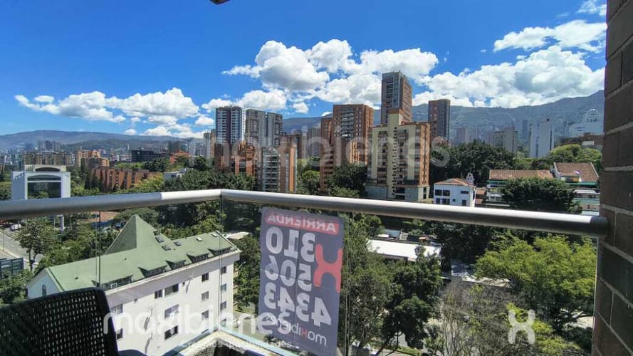 Apartaestudio en arriendo en La Aguacatala, Medellín, 40 m² · foto 6 de 9