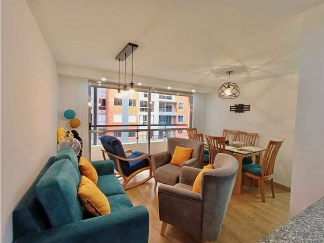 Apartamento de 3 alcobas en venta en Pinos Polo Club, Mosquera, 65 m² · foto 2 de 20