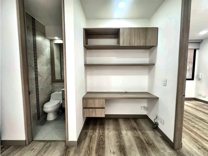 Apartamento de 1 alcoba en venta en Santa Barbara, Bogotá, 51 m² · foto 9 de 19