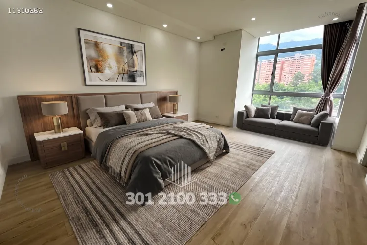 Apartamento de 4 alcobas en arriendo en La Sebastiana, Envigado, 440 m² · foto 13 de 24