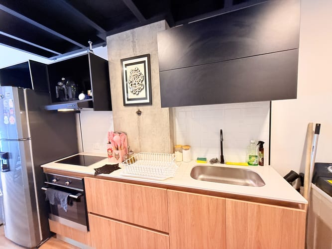 Apartamento de 1 alcoba en arriendo en Quinta Paredes, Bogotá, 24 m² · foto 9 de 24