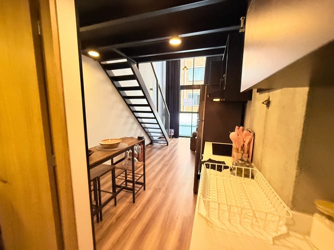 Apartamento de 1 alcoba en arriendo en Quinta Paredes, Bogotá, 24 m² · foto 4 de 24