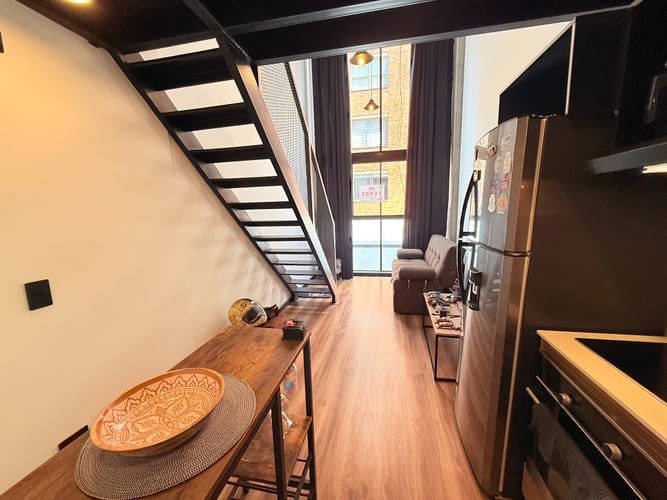 Apartamento de 1 alcoba en arriendo en Quinta Paredes, Bogotá, 24 m² · foto 12 de 24