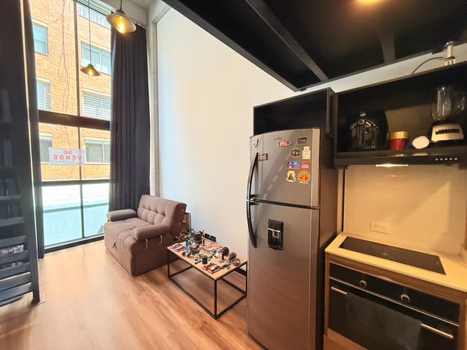 Apartamento de 1 alcoba en arriendo en Quinta Paredes, Bogotá, 24 m² · foto 15 de 24