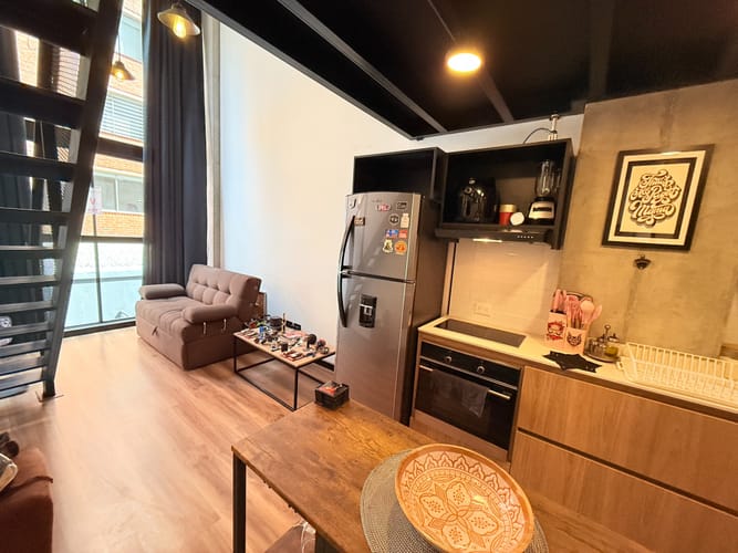Apartamento de 1 alcoba en arriendo en Quinta Paredes, Bogotá, 24 m² · foto 14 de 24