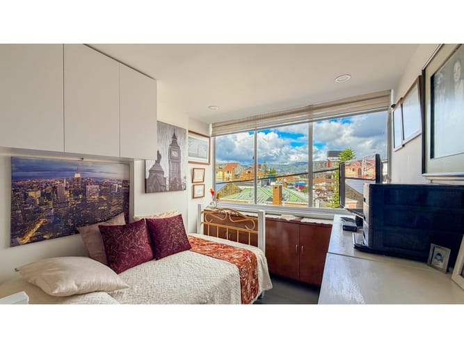 Apartamento de 1 alcoba en venta en Niza, Bogotá, 22 m² · foto 4 de 10