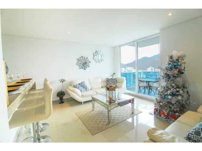 Apartamento de 2 alcobas en arriendo en El Mayor, Santa Marta, 105 m² · foto 2 de 20