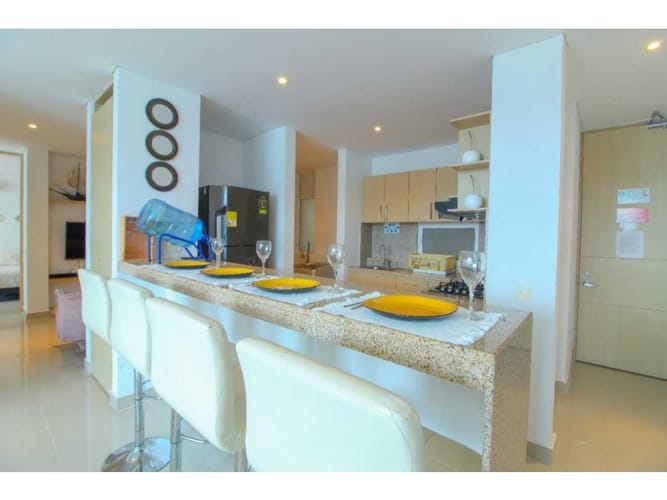 Apartamento de 2 alcobas en venta en La Pradera, Santa Marta, 105 m² · foto 3 de 20