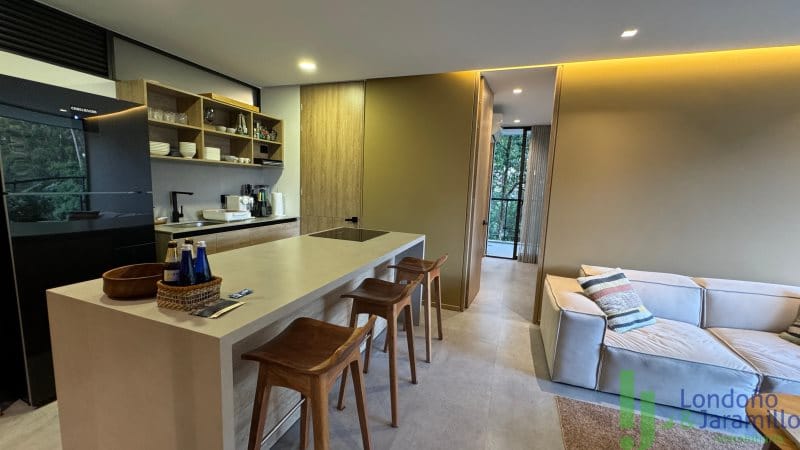 Apartamento de 2 alcobas en venta en Provenza, Medellín, 100 m² · foto 2 de 12