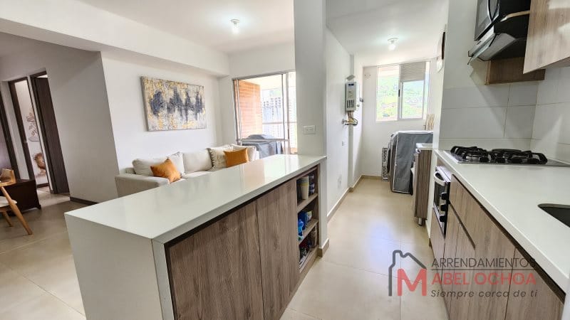 Apartamento de 3 alcobas en arriendo en Loma Del Barro, Sabaneta, 87 m² · foto 6 de 24