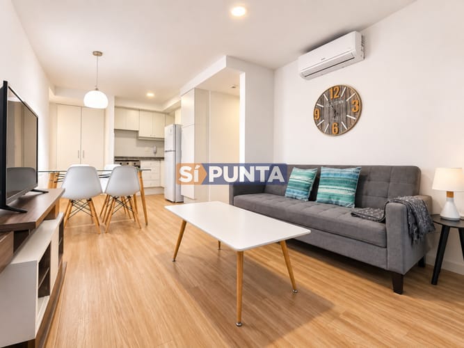 Alquiler anual Moderno Apartamento de 2 Dormitorios, Playa Brava, Punta del Este · Foto 7