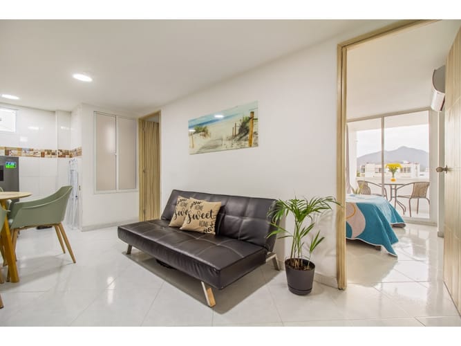 Apartamento de 2 alcobas en venta en Centro, Santa Marta, 48 m² · foto 4 de 23