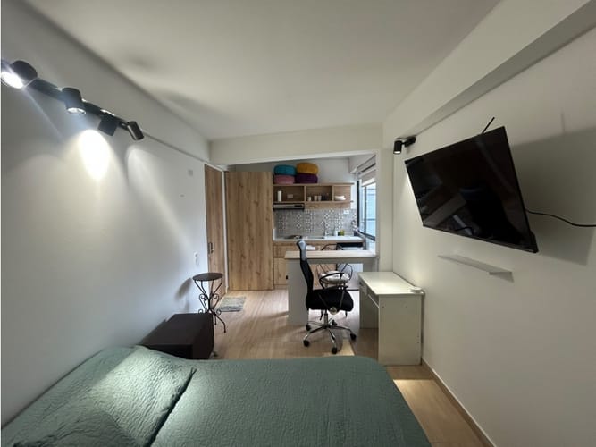 Apartamento de 1 alcoba en venta en La Veracruz, Bogotá, 18 m² · foto 7 de 14