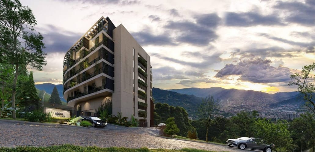 Apartamento de 2 alcobas en venta en Loma Del Escobero, Envigado, 74 m² · foto 2 de 24