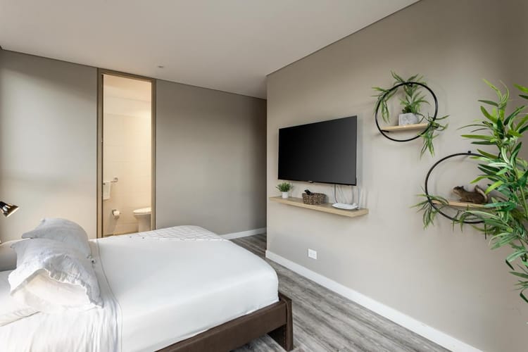 Apartamento de 1 alcoba en arriendo en Santa Paula, Bogotá, 55 m² · foto 14 de 24