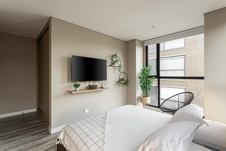 Apartamento de 1 alcoba en arriendo en Santa Paula, Bogotá, 55 m² · foto 13 de 24