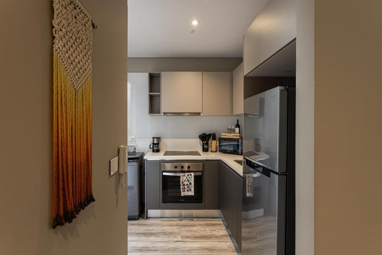 Apartamento de 1 alcoba en arriendo en Santa Paula, Bogotá, 55 m² · foto 9 de 24