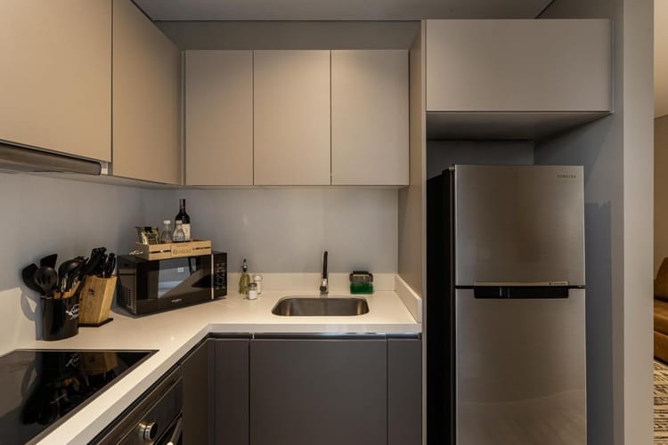 Apartamento de 1 alcoba en arriendo en Santa Paula, Bogotá, 55 m² · foto 8 de 24
