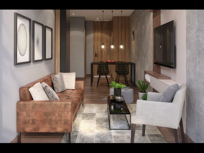 Apartaestudio en venta en San Patricio, Bogotá, 46 m² · foto 2 de 13