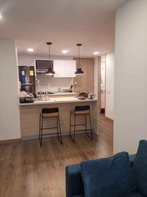 Apartamento de 2 alcobas en arriendo en El Contador, Bogotá, 72 m² · foto 4 de 11