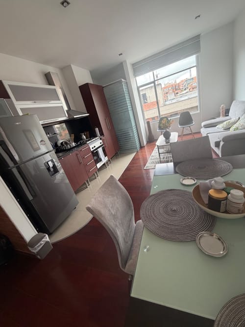 Apartamento de 1 alcoba en arriendo en El Virrey, Bogotá, 63 m² · foto 5 de 16