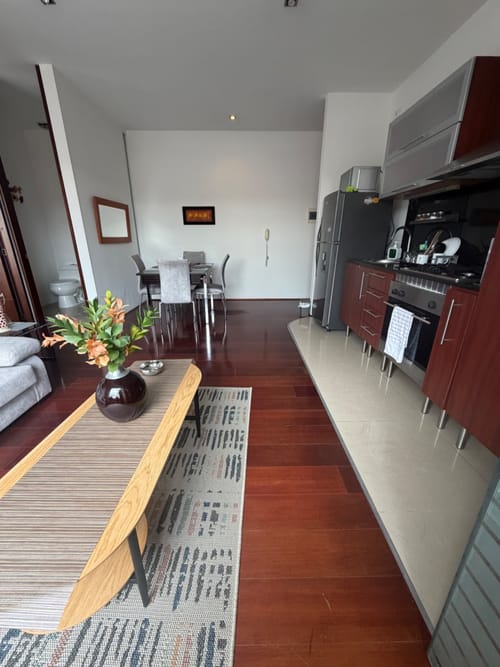 Apartamento de 1 alcoba en arriendo en El Virrey, Bogotá, 63 m² · foto 15 de 16