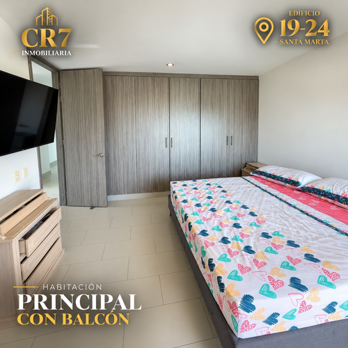 Apartamento de 3 alcobas en venta en Jardin, Santa Marta, 120 m² · foto 3 de 12