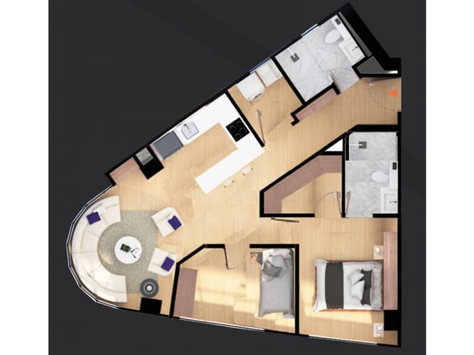 Apartamento de 2 alcobas en venta en Molinos Norte, Bogotá, 71 m² · foto 2 de 14