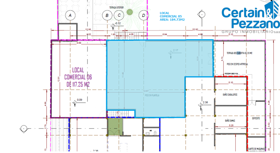 Local en arriendo en Altos Del Prado, Barranquilla, 202 m² · foto 3 de 4