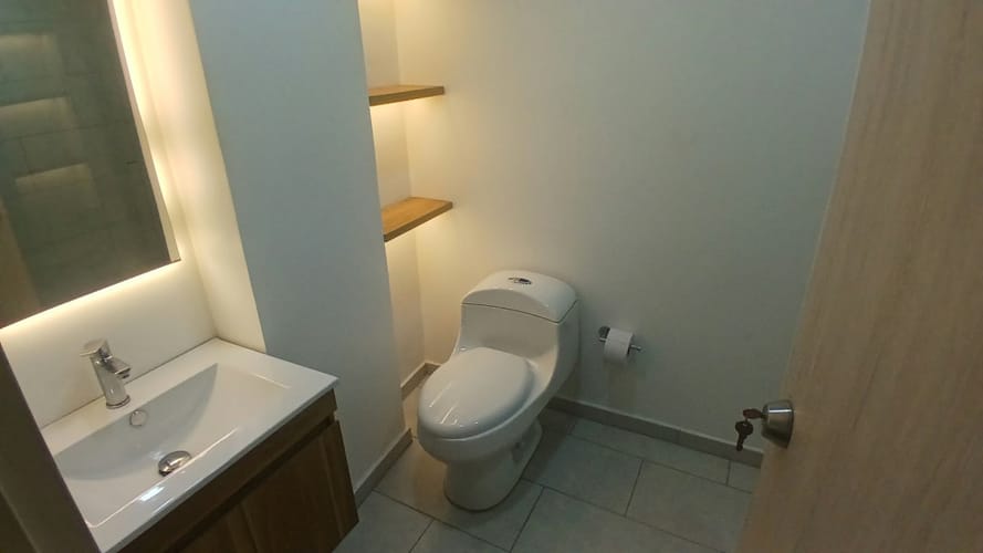 Apartamento de 1 alcoba en arriendo en Laureles, Medellín, 58 m² · foto 7 de 7