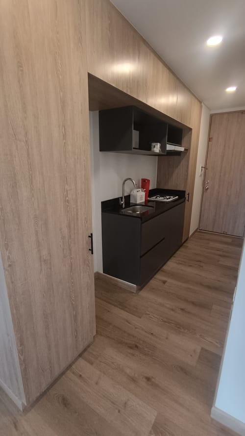 Apartaestudio en arriendo en La Floresta, Bogotá, 27 m² · foto 4 de 6