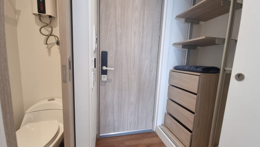 Apartaestudio en venta en Chico Norte, Bogotá, 18 m² · foto 8 de 10
